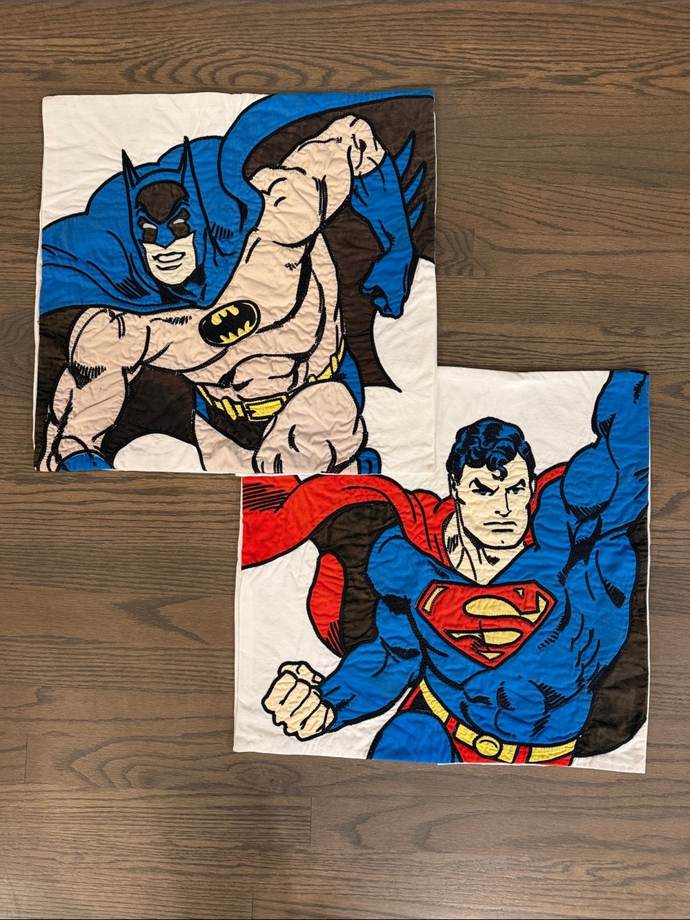 DC Comics x Pottery Barn Kids Batman & Superman Accent Pillowcase set